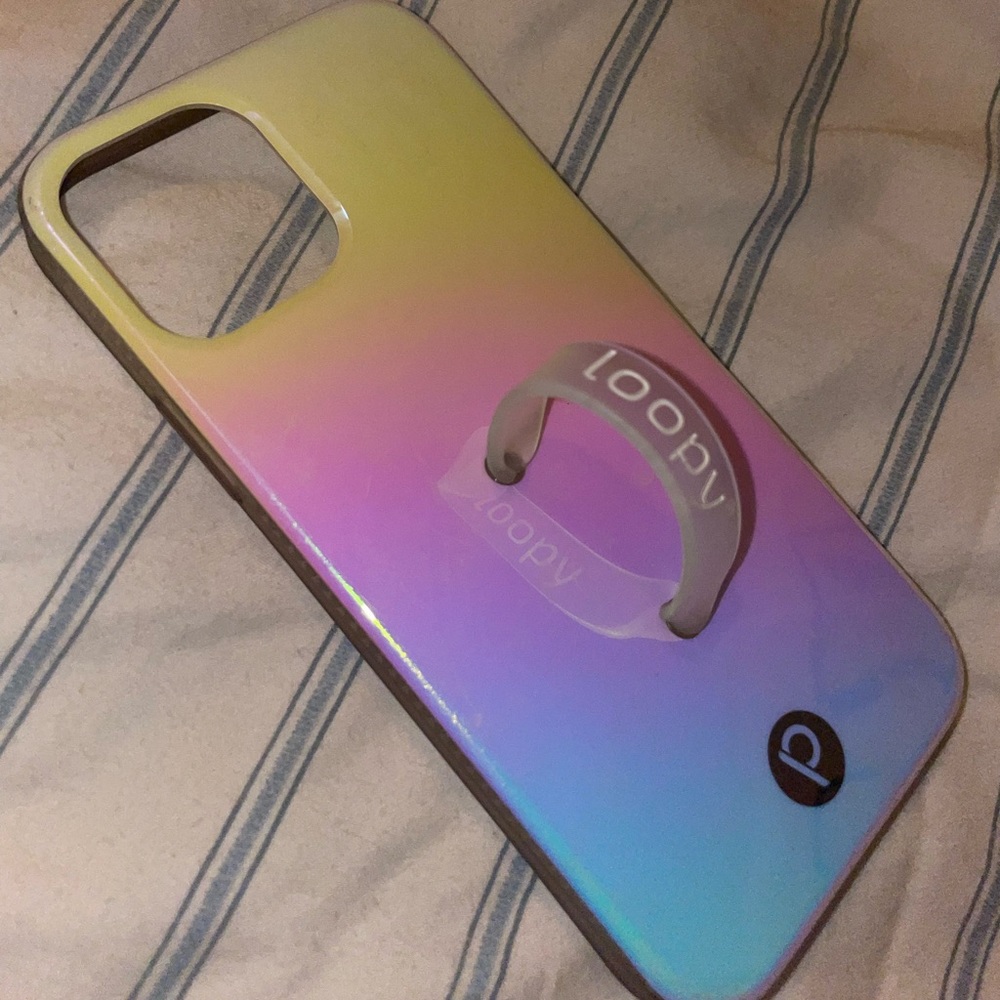 Holographic LOOPY IPHONE 12PRO CASE